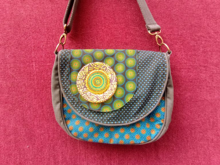 South African Handbag from Trusted Craft Design - Gree, yellow and blue - £75 South African Handbag from Trusted Craft Design - Gree, yellow and blue