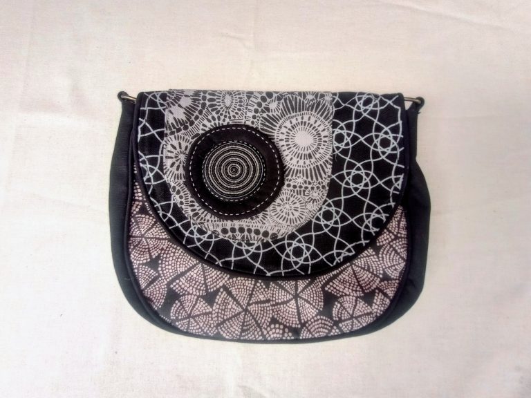 South African Handbag from Trusted Craft Design - Black and White- £75