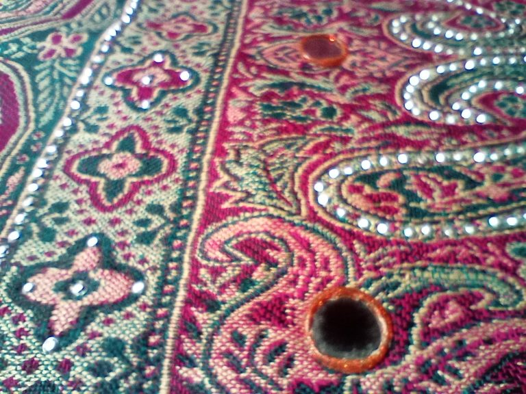 Detail from Sequined Pashmina Detail from Sequined Pashmina