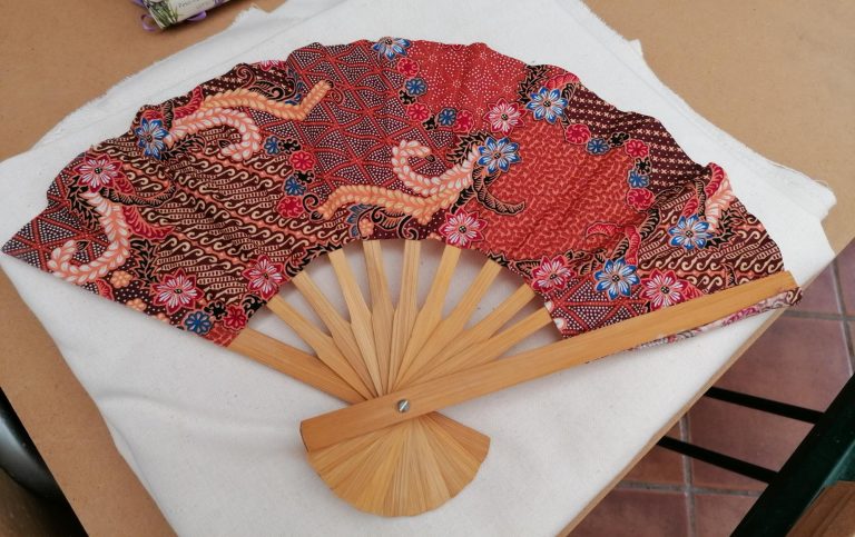 Decorative fan from Sicily - £25 Decorative fan from Sicily