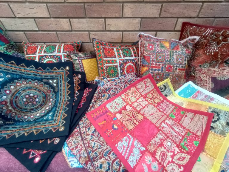 A Collection of Cushions and Covers A Collection of Cushions and Covers