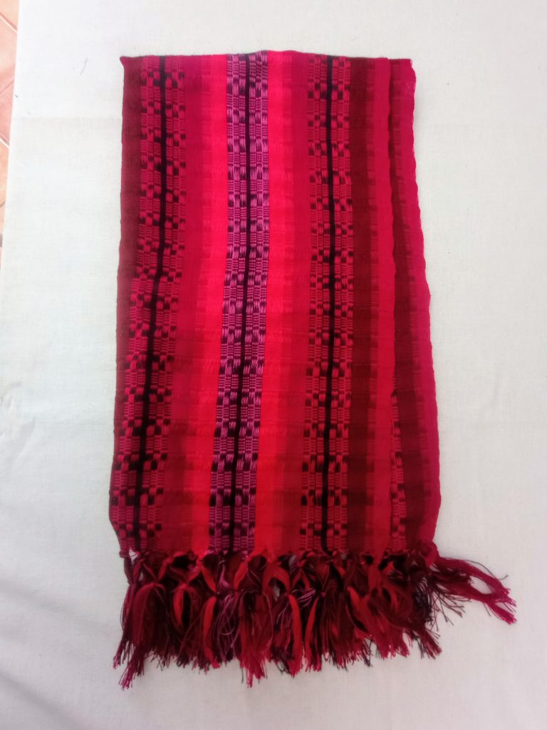 Guatemalan Woven Scarf - Red - £26 Guatemalan Woven Scarf - Red