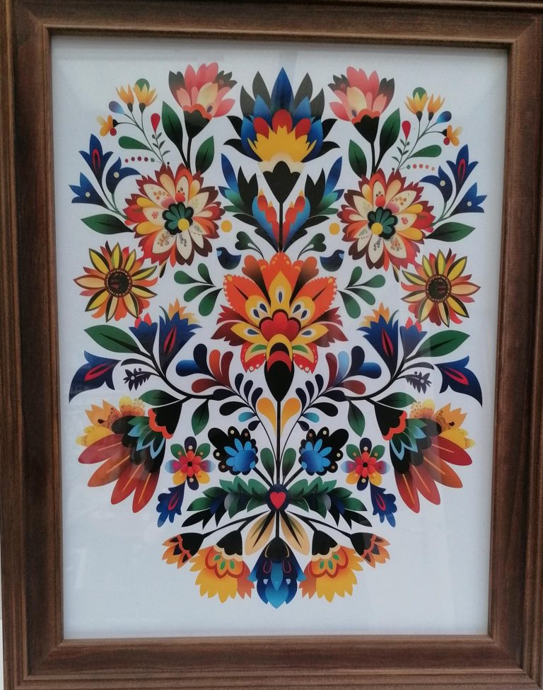 Otomi folk art 1- £27, or £75 for set of three