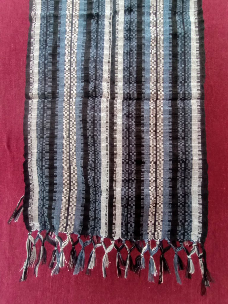 Guatemalan Woven Scarf - Black - £26 Guatemalan Woven Scarf - Black