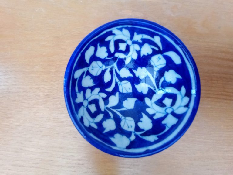 Blue Indian bowl - £12