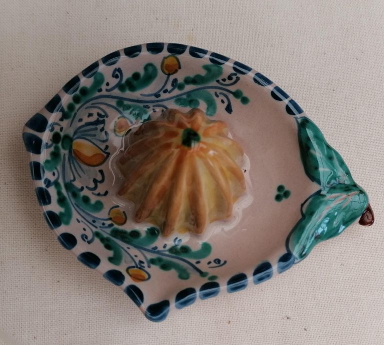 Sicilian ceramic lemon juicer - £15